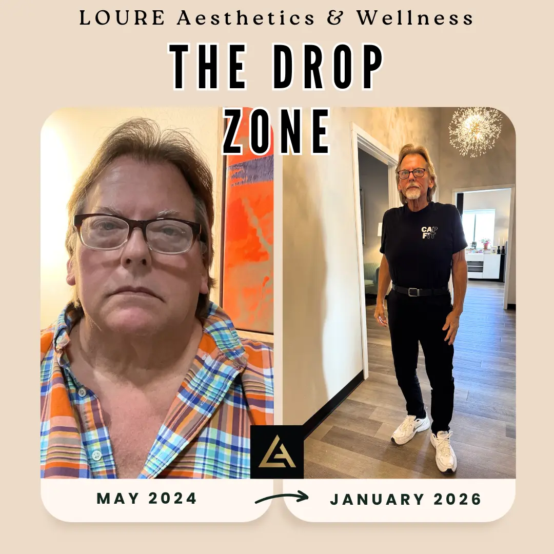 THE DROP ZONE WEIGHT LOSS CLINIC in Waunakee, WI 10 Minimalist Before After Salon Makeup Instagram Post (4)